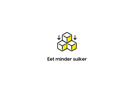 eet minder suiker