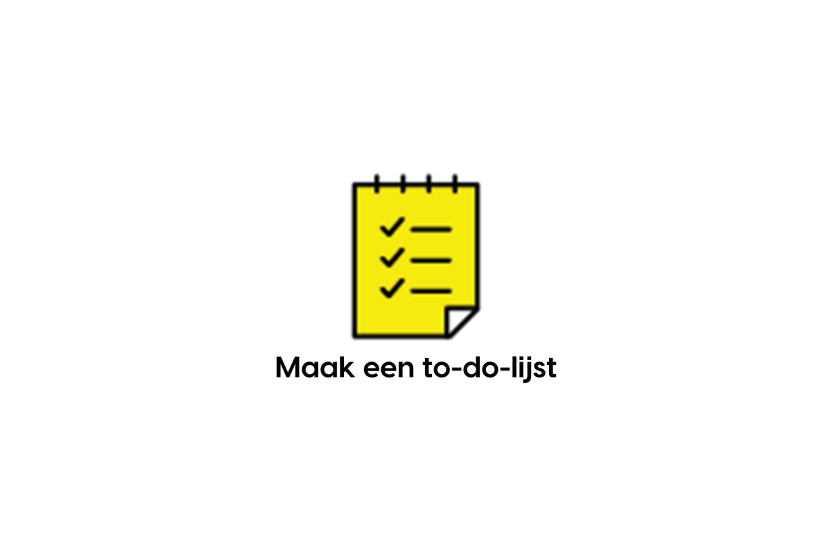 Maak een to-do-lijst
