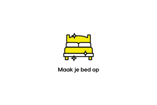 Maak je bed op