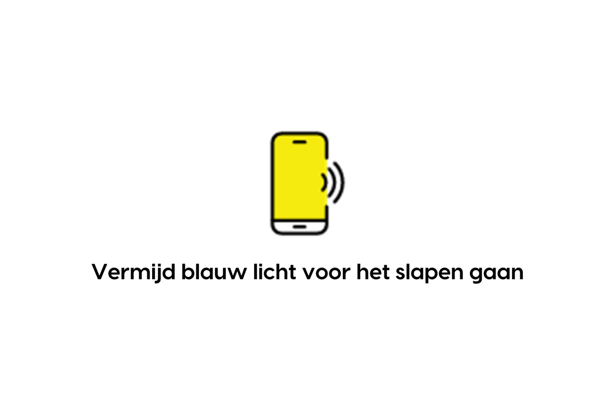 Vermijd blauw licht voor het slapen gaan