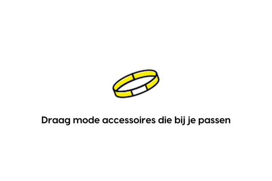 Draag mode accessoires die bij je passen