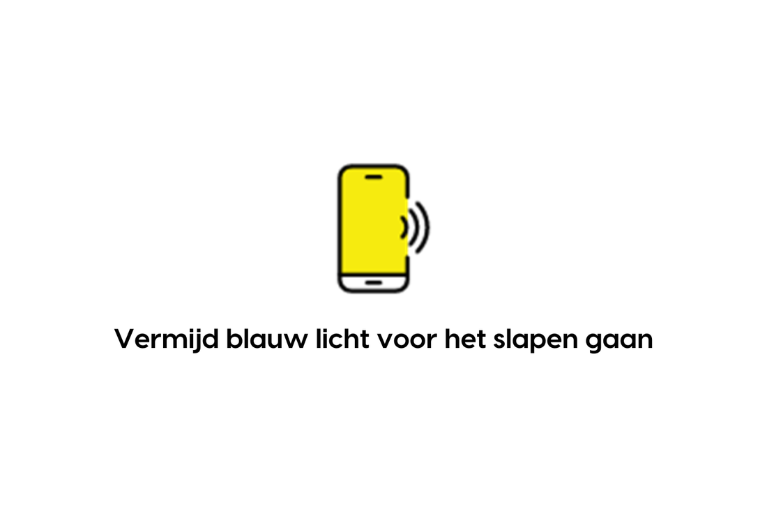 Vermijd blauw licht voor het slapen gaan